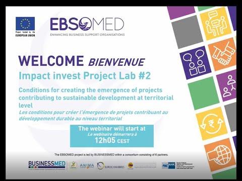 Embedded thumbnail for ANIMA Labelling Southern BSOs&amp;#039; Services Workshop - Coordinated strategies to drive investments towards sustainable development #2